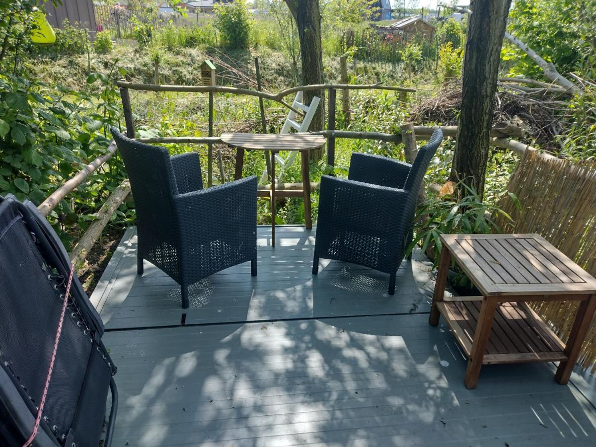 Tuinhuisje In Het Groen Almere Kültér fotó